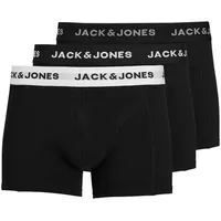 JACK & JONES Boxershorts Jacsolid Trunks 3 Pack OP M