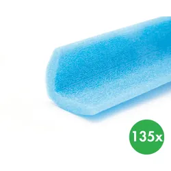 Kantenschutzprofil aus Schaum, L 2, 2 m, 135 Stk.