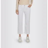 MAC Culotte Jeans in Weiß aus leichtem Denim-D38