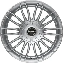 Borbet CW 3 9,0 x 20 6 x 114 ET45 MB66,1 Silber