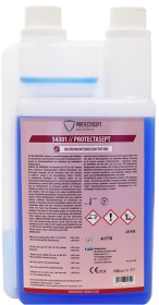NITRAS PROTECTASEPT Instrumentendesinfektion, Desinfektionsreiniger für rotierende und chirurgische Instrumente, 1 Liter - Flasche