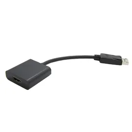 Value DisplayPort / HDMI Adapterkabel 0,15 m Schwarz