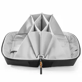 Inateck Elektronik Case, Spritzwassergeschützte Zubehörtasche, USB Kabel Gadget Organizer Tasche, Reisefreundlich