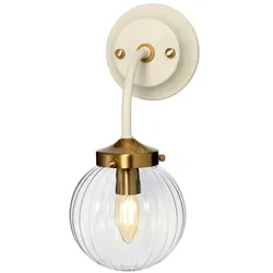 Cosmos Wandleuchte creme, messing antik Elstead Lighting DL-COSMOS1