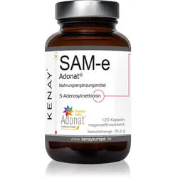 Kenay SAM-e S-Adenosyl-L-Methionine ADONAT® Kapseln zur Unterstützung der Lebergesundheit 120 KAP
