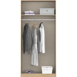 Rauch Drehtürenschrank CELLE 91 x 197 x 54 cm grau