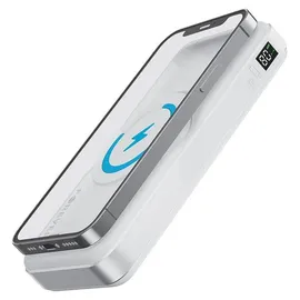 Forever kabellose Powerbank MATB-300 10000 mAh 3in1 weiß