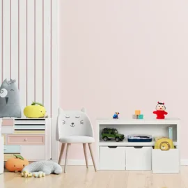 Relaxdays Kinderregal Relaxdays 60 x 102 x 30 cm MDF weiß