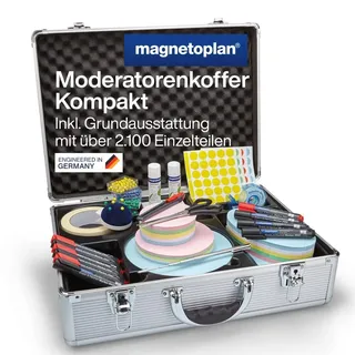 Magnetoplan Moderationskoffer Kompakt 1.800 Teile