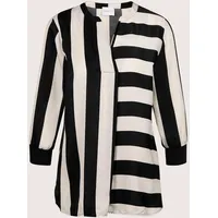 Madeleine Bluse schwarz / wollweiß), XS