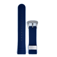 Seiko Kautschuk/Silikon/Kautschuk rubber strap / Kautschukband Divers 22mm R03K011J0 - blau