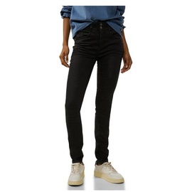 STREET ONE Slim-fit-Jeans, im 5-Pocket-Stil, schwarz