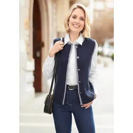 GOLDNER Weste Blau/Grau 42