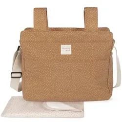 Walking Mum Wickeltasche Polka Dot Poppy Cinnamon