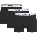 Nike Eday Cotton Stretch Boxershorts 3 Einheiten - Black / White Wb / White Wb / White Wb - S