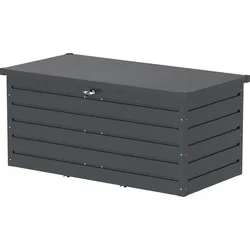 Gerätebox DURAMAX "Palladium", grau (anthrazit), Metall, Aufbewahrungsboxen, BxTxH: 166x76x86 cm