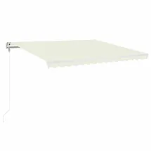 vidaXL Markise 400 x 350 cm creme