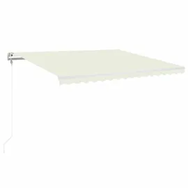 vidaXL Markise 400 x 350 cm creme