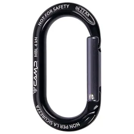 C.A.M.P. Ekto Materialkarabiner Schwarz/Grau