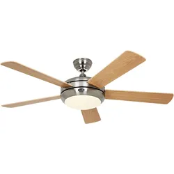 Casafan Deckenventilator Titanium 132 Chrom ohne Steuerung 132