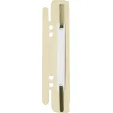 Leitz Einsteck-Heftstreifen 38 x 158 mm, PVC, sand