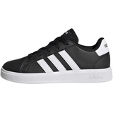 adidas Unisex Kinder Grand Court Sneakers, Core Black/Ftwr White/Core Black, 31 1/2 EU