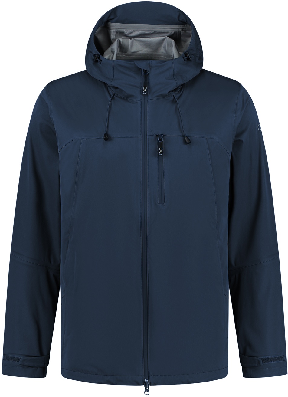 Blue Loop Herren Virga Shell Rainjacket, XL - dress blue