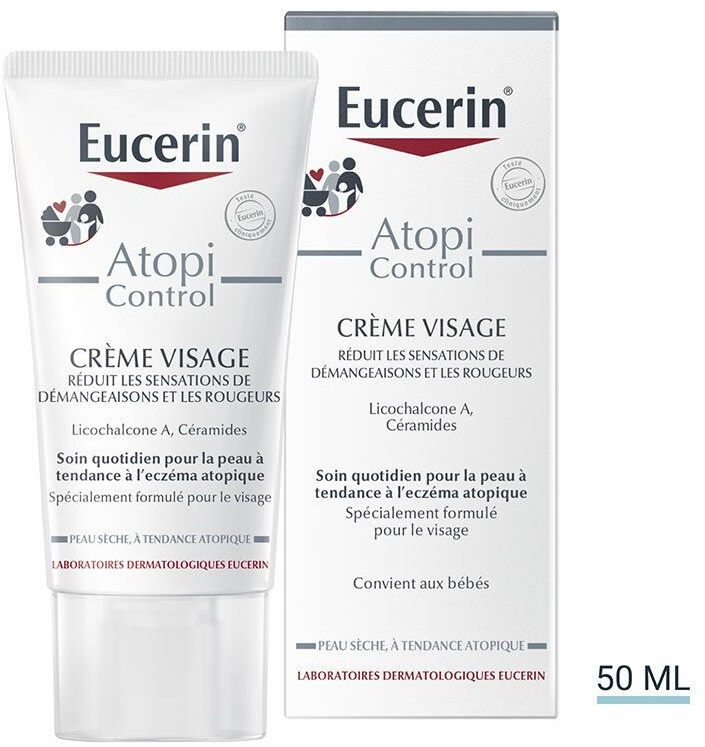 Eucerin® AtopiControl Gesichtscreme für Neurodermitis