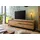 MASSIVMOEBEL24.DE VILLANDERS TV-Lowboard 220x40x56 cm Beige Massivholz