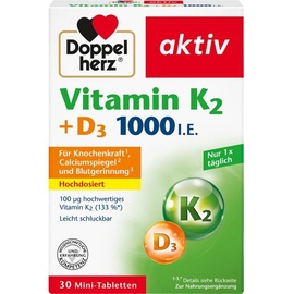 Queisser Doppelherz Vitamin K2+D3 1000 I.E.