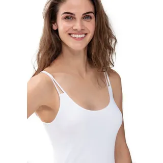 MEY Basics Serie Emotion Damen Spaghetti Tops 55200,Weiß,48 - 3XL