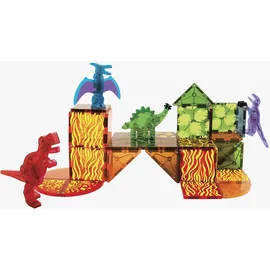Magna-Tiles Bausatz Dino World 40 Teile