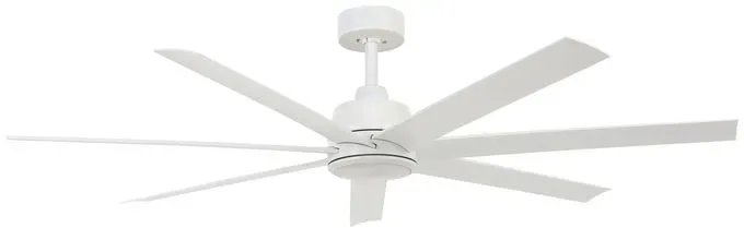Beacon Lighting Deckenventilator Atlanta Kunststoff Weiß 142 cm