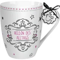 SHEEPWORLD Tasse Heldin des Alltags | Kaffeetasse, Porzellan, 30