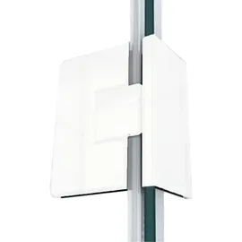 Buylando Emma Komplettdusche 75 x 195 cm rechts 75 x 90 cm Weiß transparent/matt