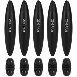 20g / 30g EVA Inline Pose mit Glocke Angeln Auftrieb Posen Gewicht Perle Wels Pose Angeln 20g - 5pcs