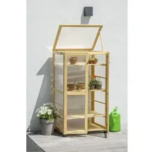 Dobar Anzuchtschrank 56 x 52 x 110 cm Natur