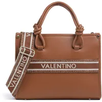 Valentino Aella Henkeltasche Kunstleder Brown