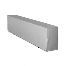 TexDeko Bierbankhusse Premium Grau 220 x 50 cm