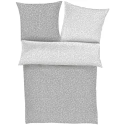 s.Oliver Bettwäsche Leo 155 x 220 cm Satin Grau