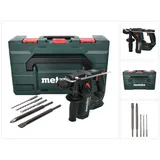 Metabo BH 18 LTX BL 16 Akku Bohrhammer 18 V 1,3 J SDS plus Brushless + 5 tlg. Bohrer und Meißel Set + metaBOX - ohne Akku, ohne Ladegerät