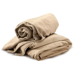 Wohndecke IRISETTE "Cover 8952", braun (camel), B:150cm L:200cm, Wohndecken, kuschelig und weich