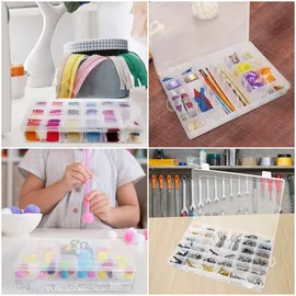 Belle Vous Sortierbox 27,3 x 17,6 x 4,3 cm 2-tlg. transparent