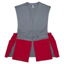 VERMOP Reinigungsjacke Satellit, Größe L (48-52) 1220002/L , Farbe: rot/grau