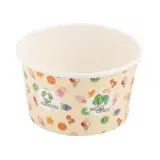 Greenbox Eisbecher, Pappe, 150 ml DFC069951 , 1 Packung = 35 Stück, Farbe: gelb