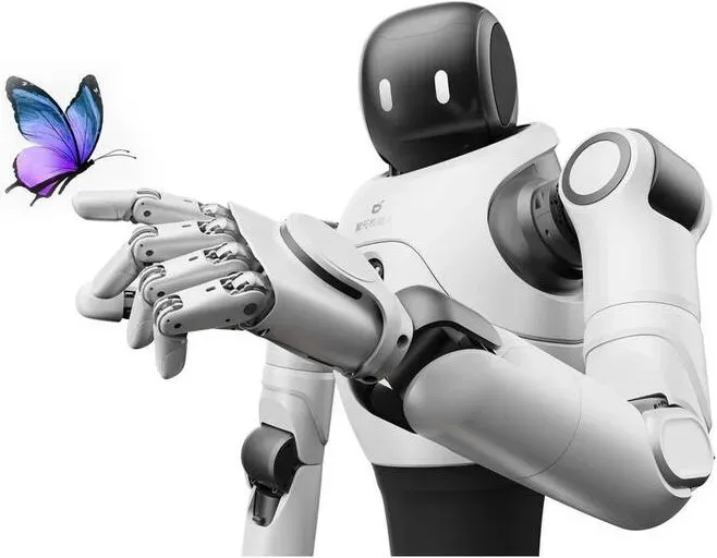 [Interaktiver Support] AGIBOT X2 Humanoider Roboter, Bionischer Roboter, Sicher und zuverlässig, Intelligente Interaktion, Reichhaltige Bewegungssteuerung, Einzelpersonen-Bedienung