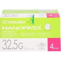 Actipart TERUMO NANOPASS 32.5 Pen Kanüle 0.22x4 mm