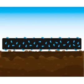 Primaster Perlschlauch Poroso 20 m schwarz