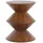 Light & Living Larus Braun Mangoholz 40 x 50 cm