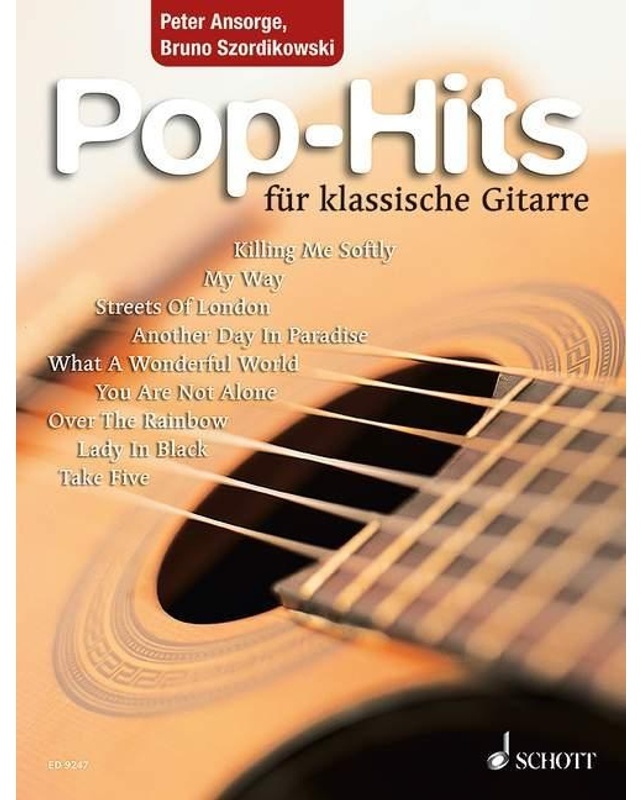 Pop Hits Für Klassische Gitarre - Pop-Hits für klassische Gitarre, Geheftet